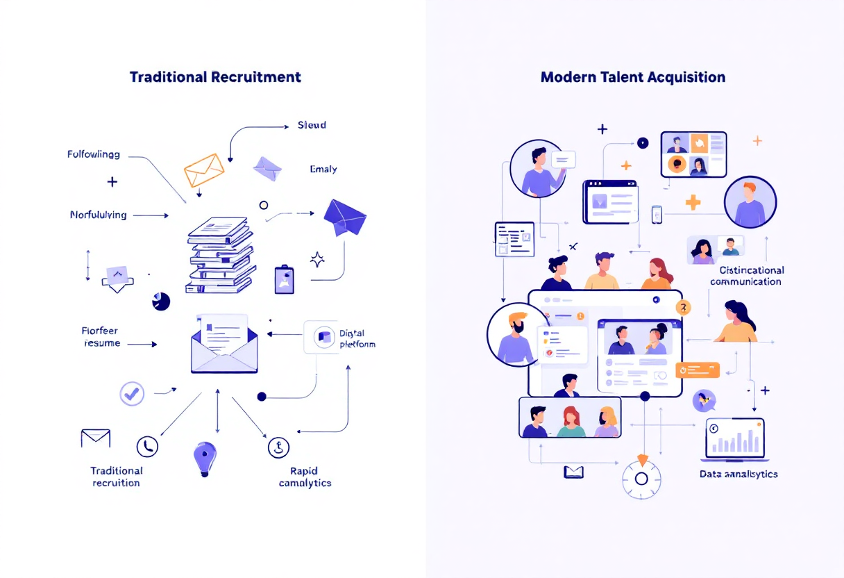 Traditional Recruitment vs Modern Talent Acquisition
